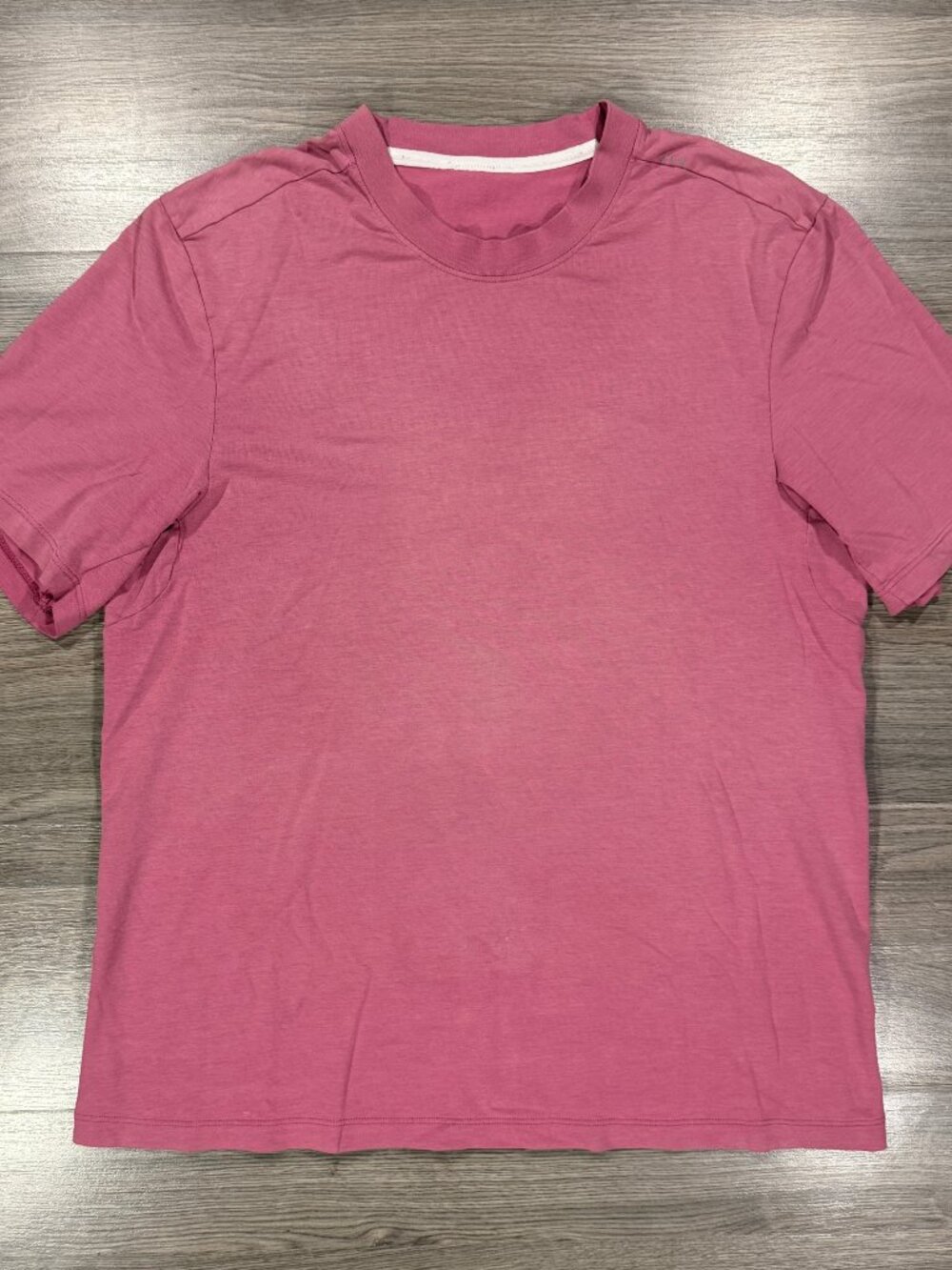 Lululemon Men's Zeroed In Short-Sleeve Shirt - Pink